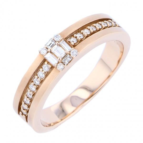 K18PG ピンクゴールド ダイヤモンド OTHER リング