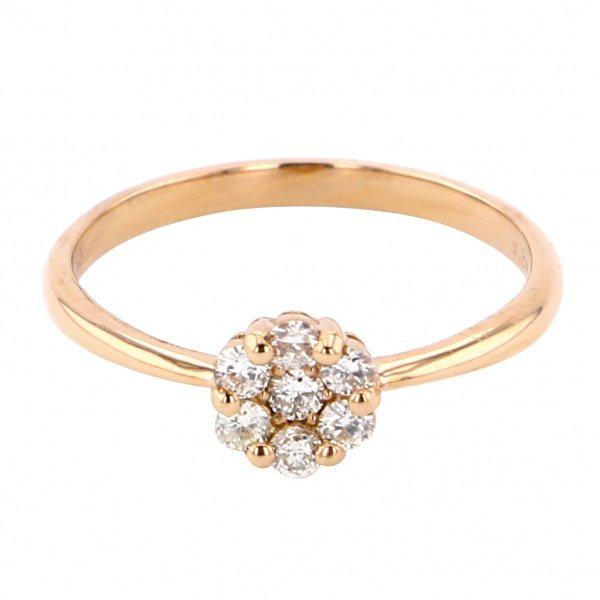 K18PG ピンクゴールド ダイヤモンド OTHER リング