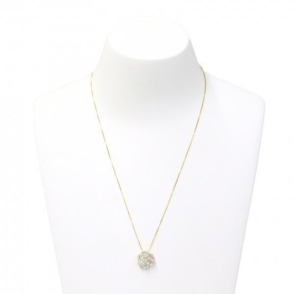 K18YG イエローゴールド ダイヤモンド ネックレス/ペンダント