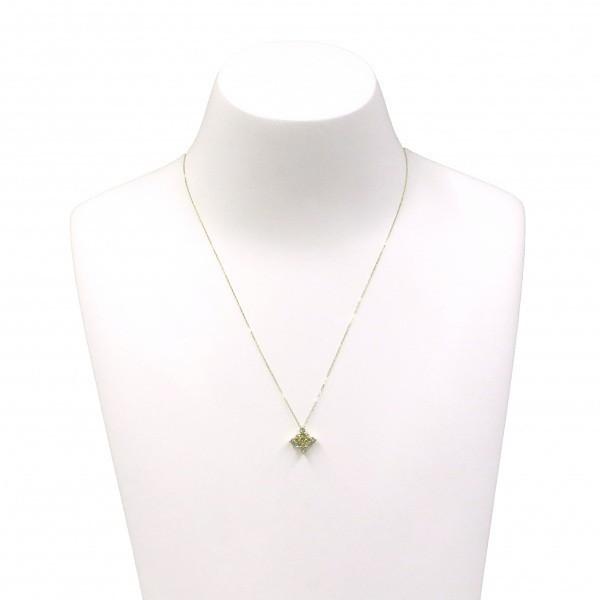 K18YG イエローゴールド ダイヤモンド ネックレス/ペンダント レディースアクセサリー