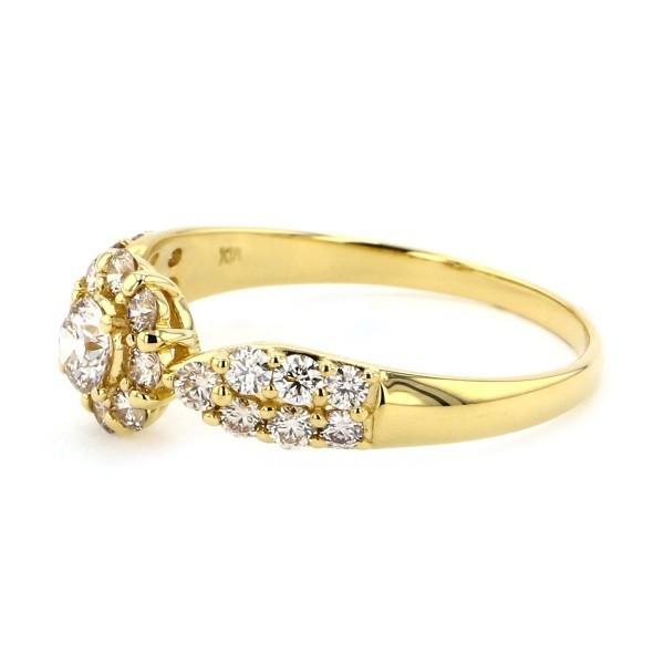 ★レア物 新品未開封 K18YG イエローゴールド ダイヤモンド OTHER リング 【HOV2865142773】(100980円)