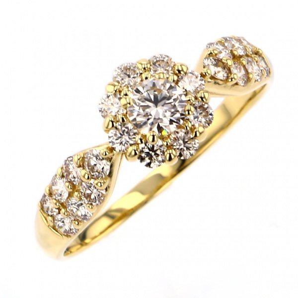 K18YG イエローゴールド ダイヤモンド OTHER リング