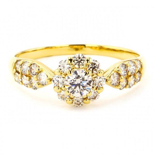 K18YG イエローゴールド ダイヤモンド OTHER リング