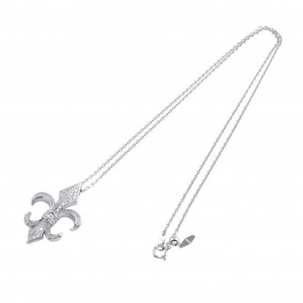 ダイヤプラチナネックレス(850)刻印あります。 Pt850/900 ダイヤネックレス プラチナ ダイヤモンド0.14ct チェーン長