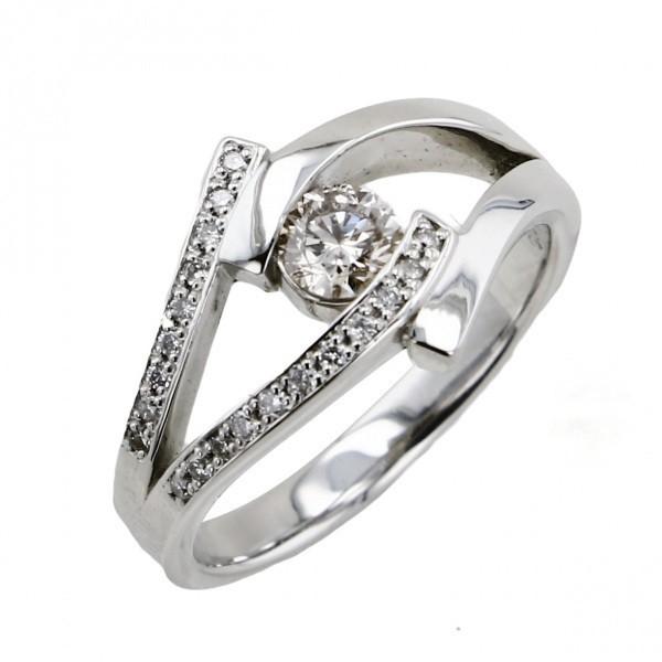 Pt950 あこや養殖真珠 5mm珠 天然ダイヤモンド リング リング(指輪)