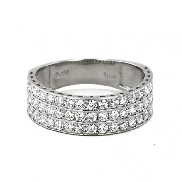 PT950 ダイヤモンド OTHER リング モアサナイト Forever One DEF リング レディース 指輪 10金 ツートンゴールド プレゼント 女性 ブランド