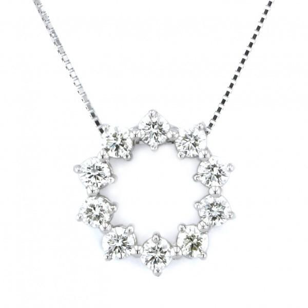 PT850 PT900 ダイヤモンド ネックレス/ペンダント