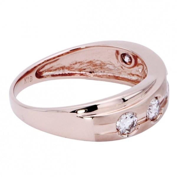 《送料込》 K18PG ピンクゴールド ダイヤモンド OTHER リング 【3084188661】(108702円)