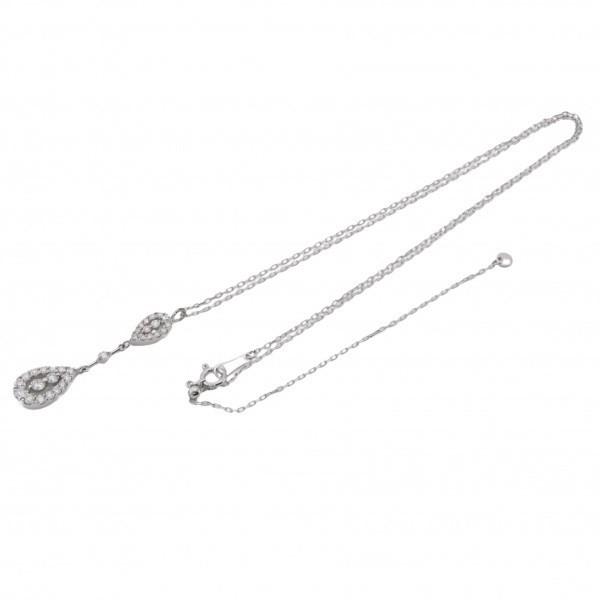 【値下げ・名盤】 K18WG ホワイトゴールド ダイヤモンド OTHER ネックレス 【JSB2088243380】(73600円)