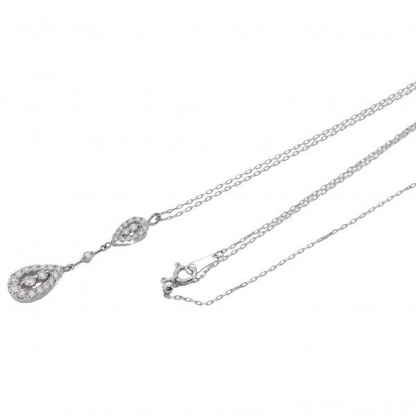 【値下げ・名盤】 K18WG ホワイトゴールド ダイヤモンド OTHER ネックレス 【JSB2088243380】(73600円)