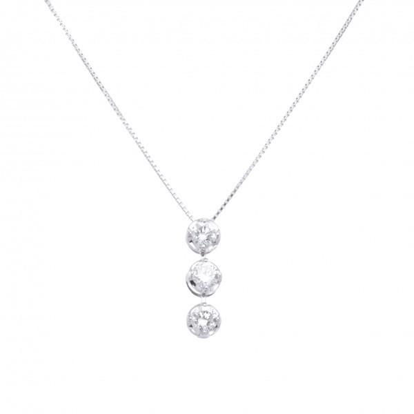 pt850ダイヤモンドネックレス Pt950／Pt850 ダイヤモンドネックレス | WISH UPON A