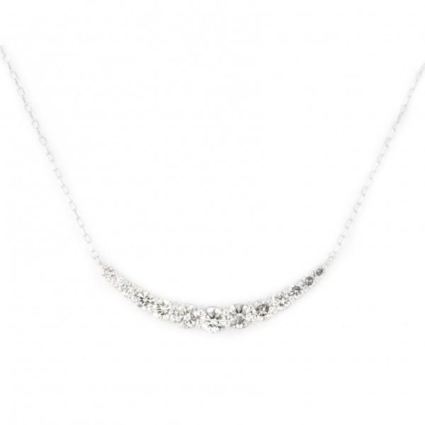 K18WG ホワイトゴールド ダイヤモンド OTHER ネックレス(52800円)