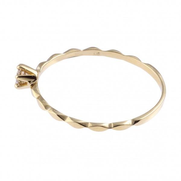 K18YG イエローゴールド ダイヤモンド リング リング K18YG イエローゴールド ダイヤモンド J323154