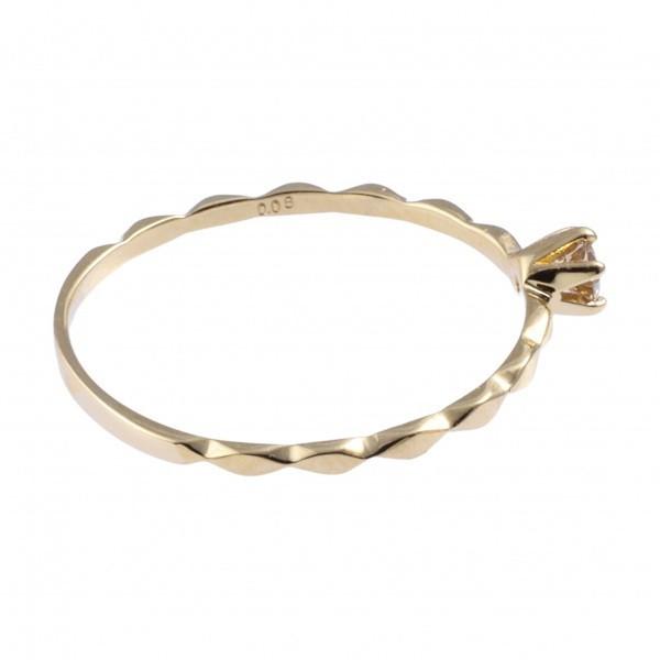 K18YG イエローゴールド ダイヤモンド リング リング K18YG イエローゴールド ダイヤモンド J323154