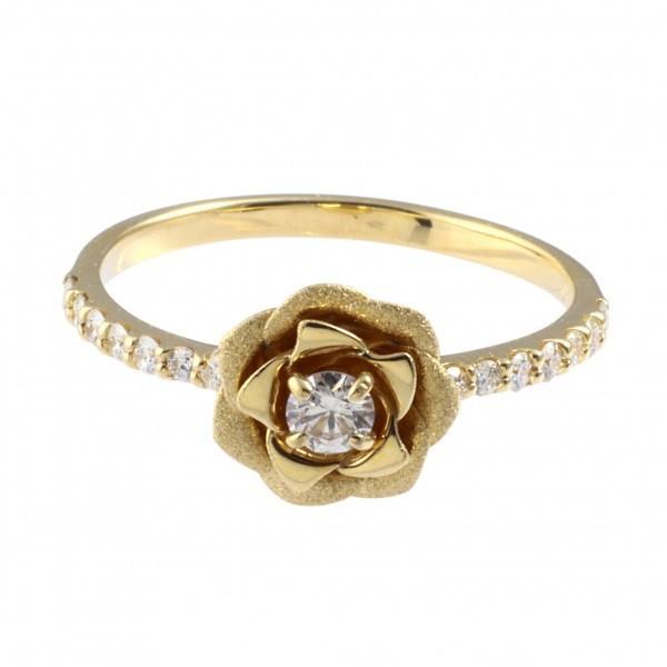 中古 K18YG イエローゴールド ダイヤモンド OTHER リング 【NA1996793904】(70380円)