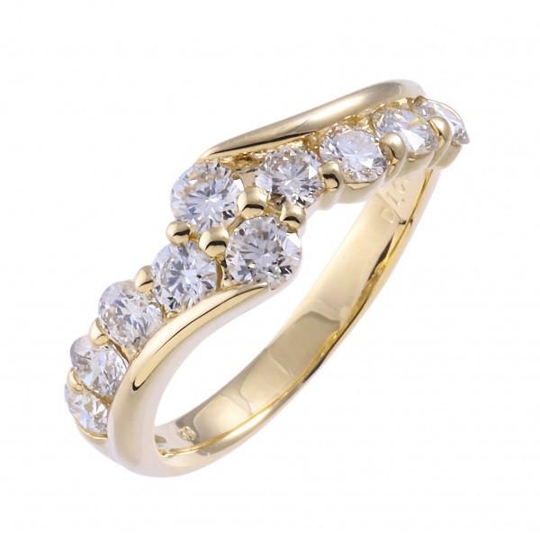 K18YG イエローゴールド ダイヤモンド OTHER リング(126808円)