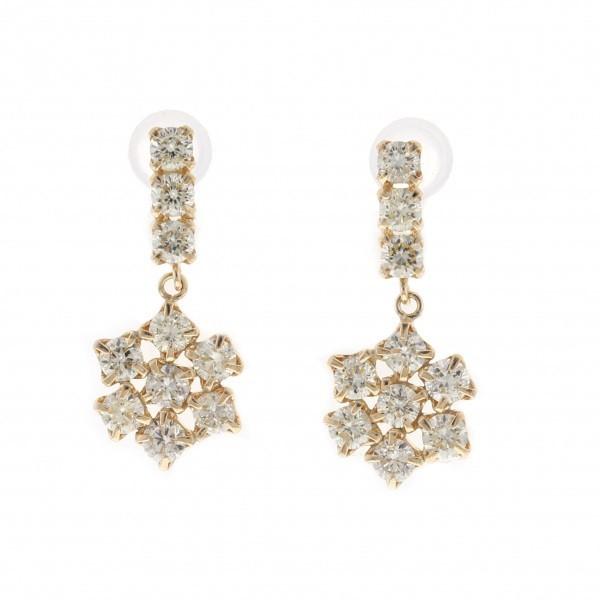 期間セール ！ K18YG イエローゴールド ダイヤモンド OTHER ピアス ダイヤピアス 【SKC2244745326】(79120円)