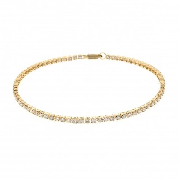 K18YG ダイヤテニス ブレスレット