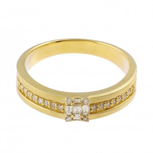 匿名配送 K18YG イエローゴールド ダイヤモンド OTHER リング 【PET4246853448】(149688円)