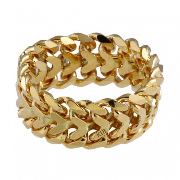 K18YG イエローゴールド リング