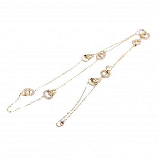 ⚪︎Cartier カルティエ ラブ ネックレス ペンダント PG750 K18 CARTIER(カルティエ) ラブコレクション LOVE ネックレス パヴェ