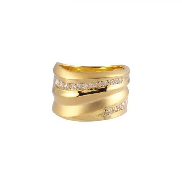 K18YG イエローゴールド ダイヤモンド OTHER リング