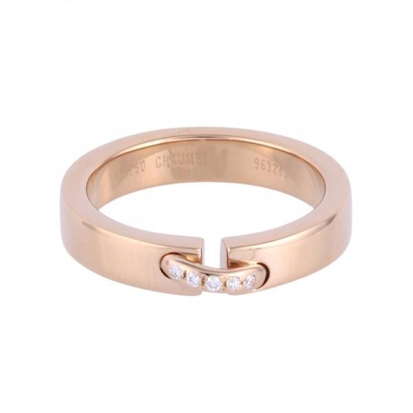 ショーメ リアン エヴィダンス マリッジリング K18PG ピンクゴールド リング 中古