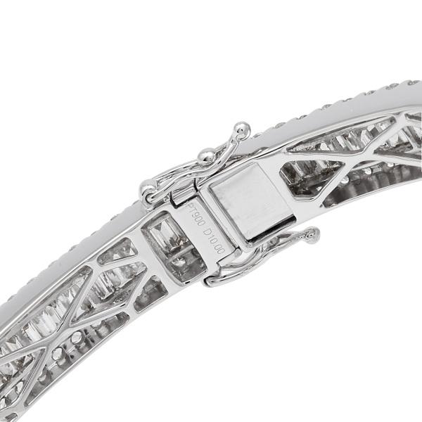 プラチナ900 ダイヤモンド バングル : ジェムキャッスルゆきざき