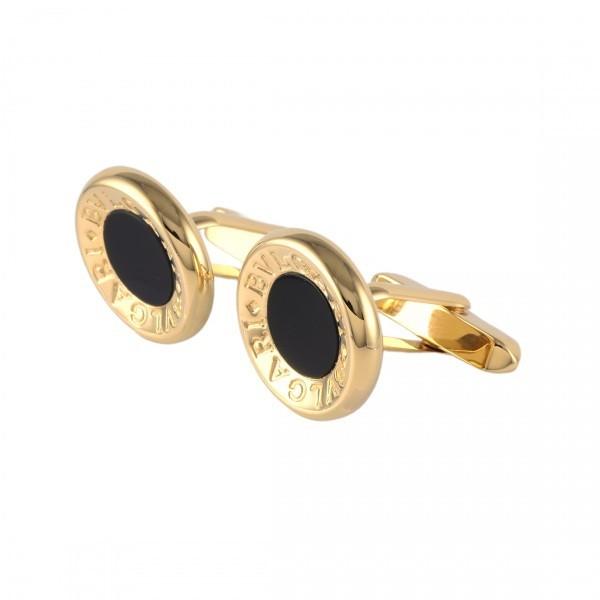 BVLGARI(ブルガリ) カフス ブルガリブルガリ K18YG×黒（19363704）中古 