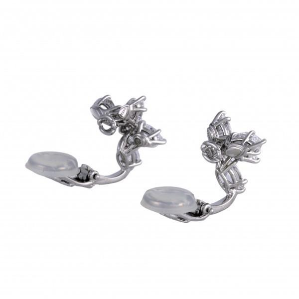 ハリー・ウィンストン クラスタースモール ピアス/イヤリング PT950  