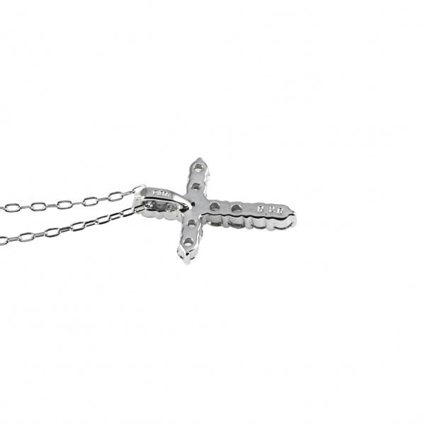 プラチナ900 プラチナ850 ダイヤモンド クロス ネックレス