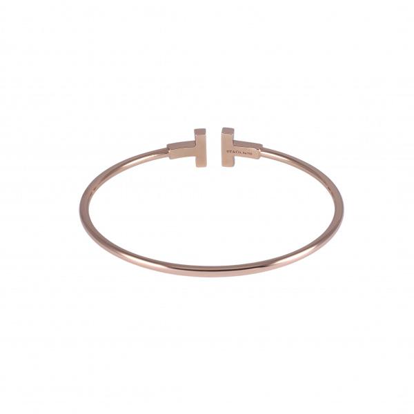 TIFFANY&Co.（ティファニー） T ワイヤー K18ピンクゴールド