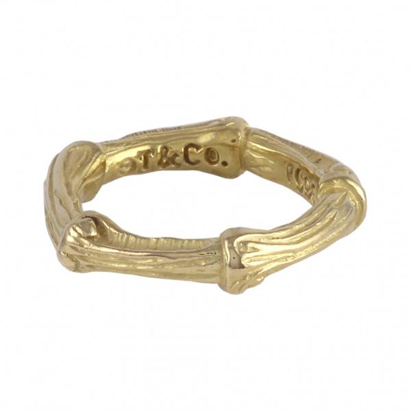 TIFFANY&Co. ティファニー バンブー リング K18YG イエロー TIFFANY&Co. ティファニー バンブー リング K18YG イエロー