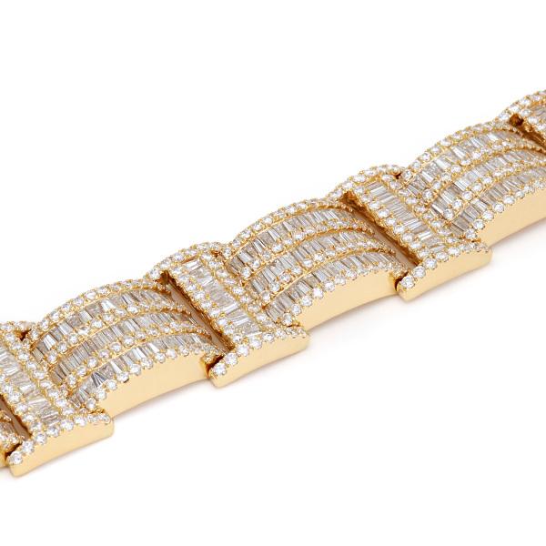k18ブレスレット　ダイヤモンドつき K18 SNAKE KNOT ダイヤモンド ブレスレット