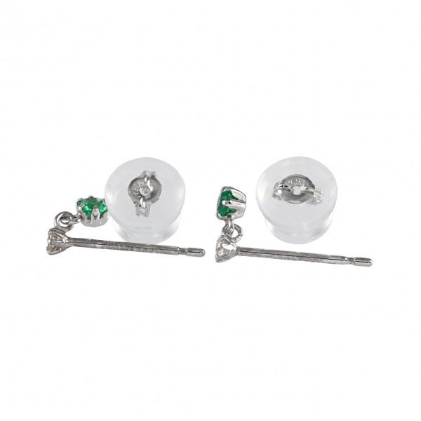 Pt900 エメラルドピアス PT900 エメラルド ピアス : ジェムキャッスル ゆきざき - 通販