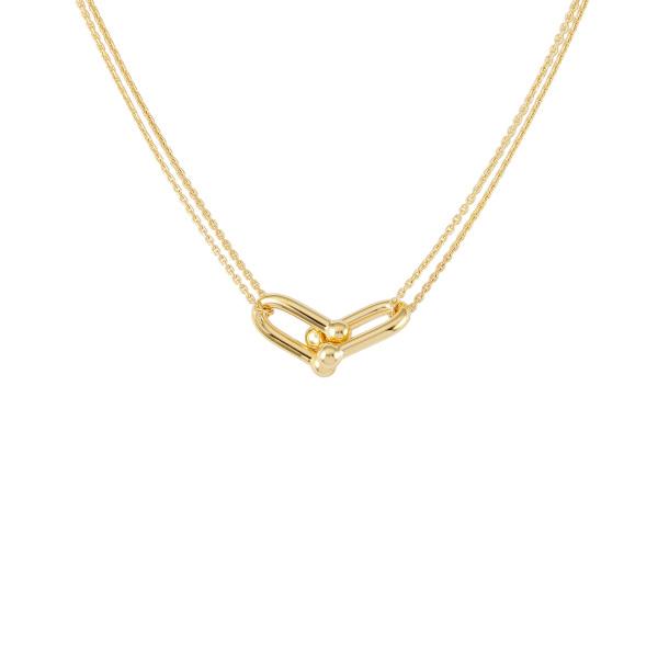 TIFFANY&Co.（ティファニー） ハードウェア ラージ ダブルリンク K18