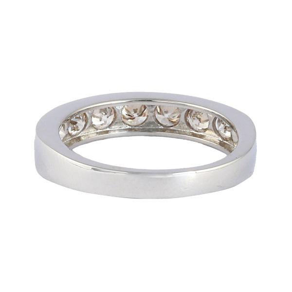 プラチナ950 ハーフエタニティ リング リング プラチナ950 ダイヤモンド合計0.3ct(4月誕生石)(ハーフ