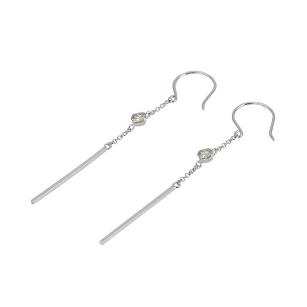 pt900ピアス　ダイヤモンド　プラチナ 楽天市場】Pt900【0.5ct】ツイン ダイヤモンド ピアスダイヤ