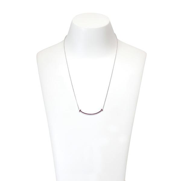 TIFFANY&Co. ティファニー T スマイル スモール K18WG ホワイト