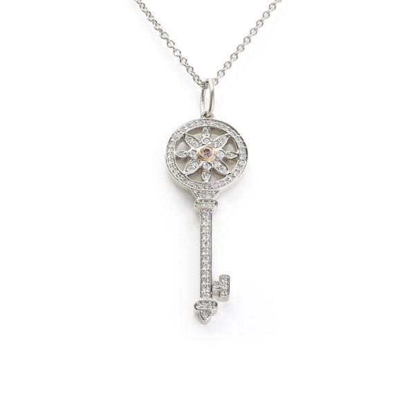 TIFFANY&Co.（ティファニー） キー デイジー ダイヤモンド PT950 K18PG