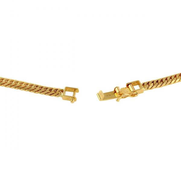 (B082504②) K18 YG ネックレス 喜平6面ダブル B082504②) K18 YG ネックレス 喜平6面ダブル - メルカリ