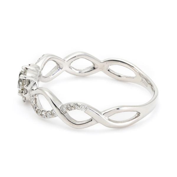 ４℃プラチナ900リング jv444】ダイヤモンド リング/0.3ct/0.06ct/Pt900 プラチナ/未