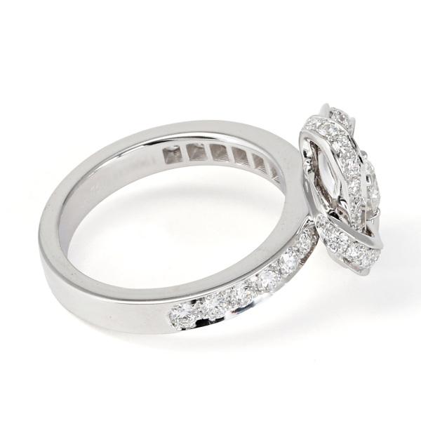 BOUCHERON ブシュロン リング ピヴォワンヌ ソリテール K18ホワイト