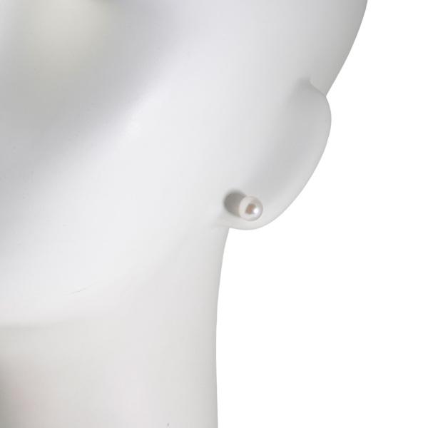 プラチナ900 アコヤパール パール ピアス : ジェムキャッスル