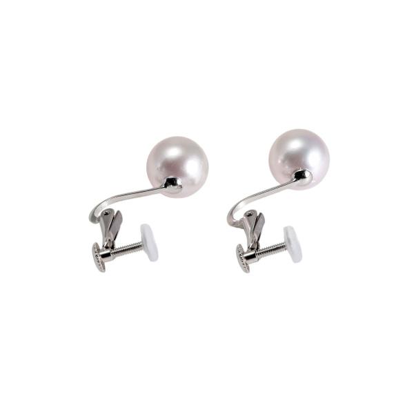 最終値下げ真珠 ピアス ホワイト Amazon.co.jp: 美貴真珠 K18アコヤ真珠ピアス【7.5mm-8mm】【越