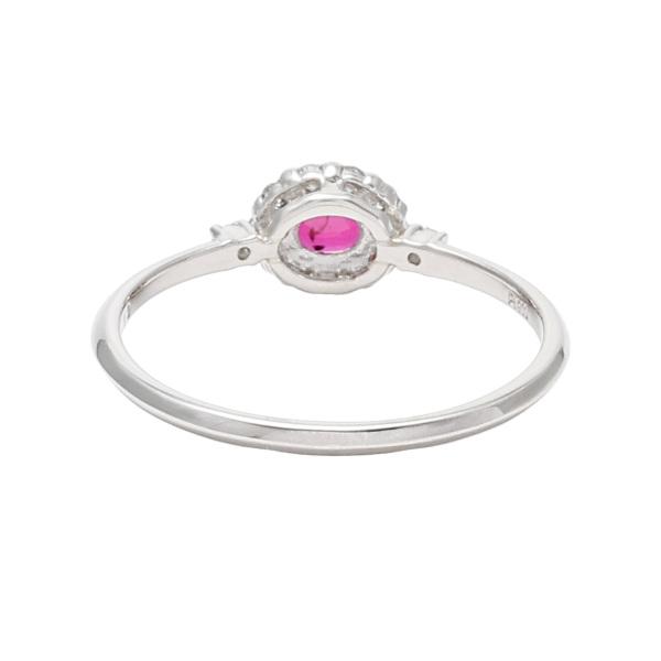 大幅お値下げ！k18pt900ルビーダイヤリング PT900 ルビー ダイヤモンド OTHER リング : ジェムキャッスル