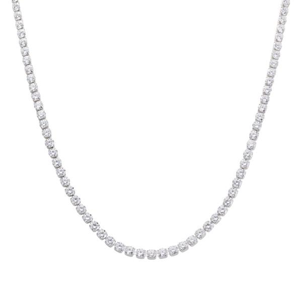 K18Pt850ネックレス 18金 プラチナ850 無垢 コンビ ネックレス 50cm / K18 Pt850