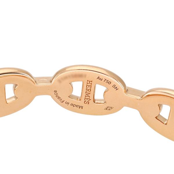 HERMES エルメス シェーヌダンクル アンシェネ K18ピンク