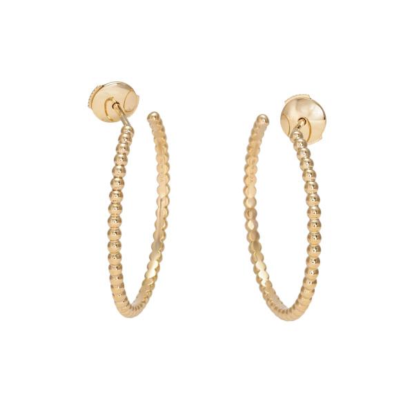 ゴールドパールフープピアス Van Cleef ＆ Arpels（ヴァンクリーフ ＆ アーペル） ペルレ ゴールド