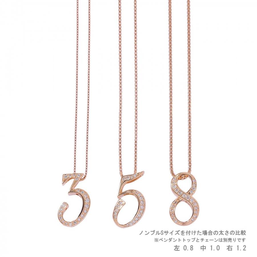K18ピンクゴールド チェーン ネックレス : ジェムキャッスルゆきざき